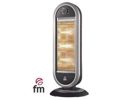 Grzejnik Grupo FM H30 Czarny 1200 W