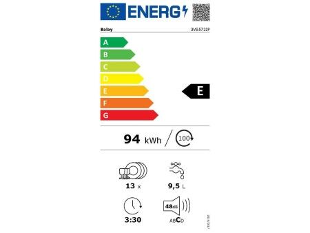 Zmywarka Balay 3VS572IP 60 cm