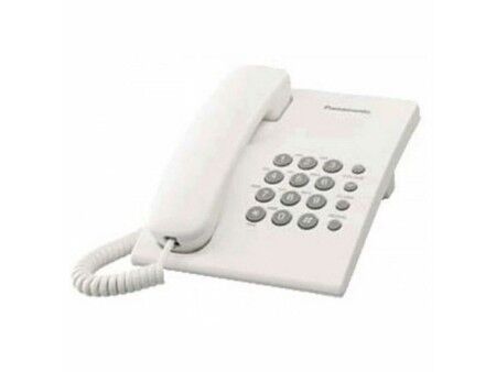Telefon Stacjonarny Panasonic KX-TS500EXW Biały