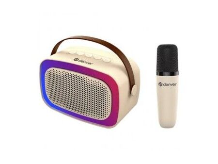 Głośniki Bluetooth Denver Electronics BTM-610 Biały 10 W