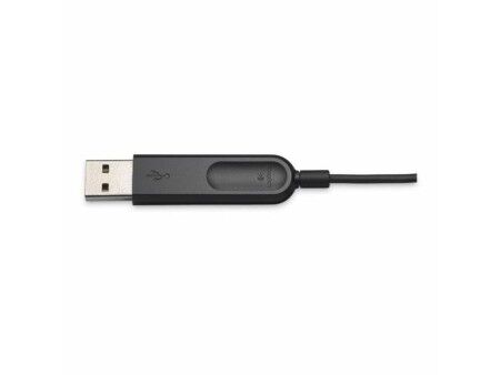 Słuchawki z Mikrofonem Logitech 981-000475 USB 1,8 m Czarny (1 Sztuk)