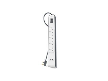 Listwa 4-gniazdkowa Tomas z przełącznikiem Belkin BSV401VF2M