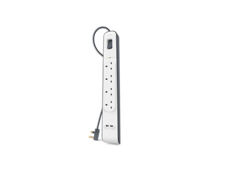 Listwa 4-gniazdkowa Tomas z przełącznikiem Belkin BSV401VF2M
