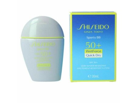 Nawilżający krem koloryzujący Shiseido Sports BB SPF50+ Very Dark