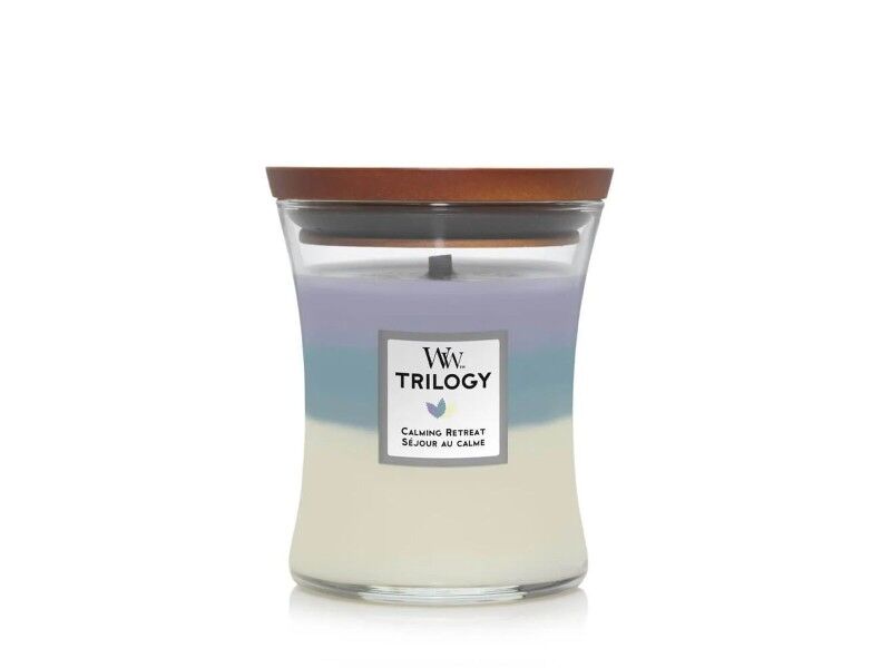 Świeczka Zapachowa Woodwick Trilogy Medium Calming Retreat