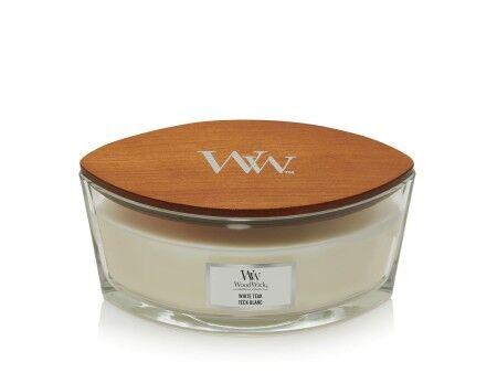 Świeczka Zapachowa Woodwick Core Ellipse White Teak 453 g
