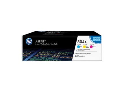 Toner HP CF372AM Cyan/Magenta/Żółty