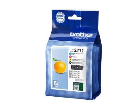 Oryginalny Wkład Atramentowy Brother LC-3211VAL
