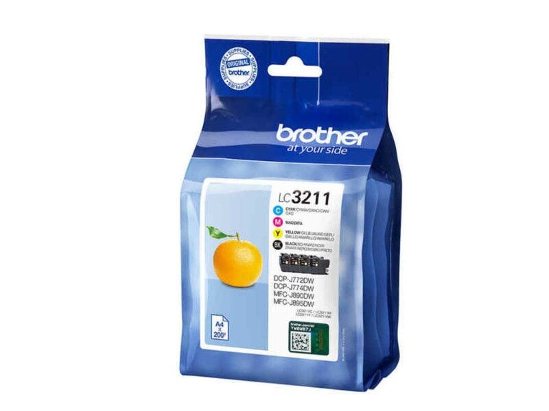 Oryginalny Wkład Atramentowy Brother LC-3211VAL