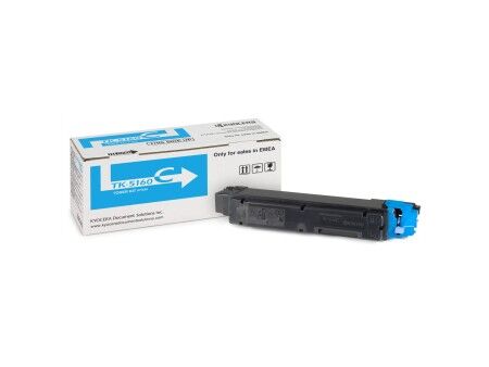 Toner Oryginalny Kyocera TK-5160C Czarny Turkusowy