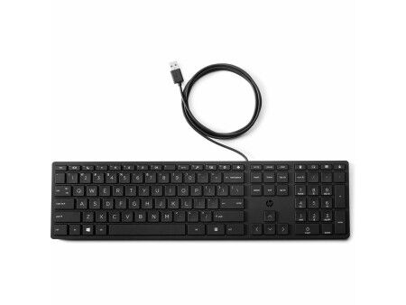 Klawiatura HP 9SR37AA Czarny QWERTY