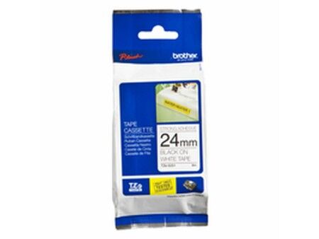 Oryginalny Wkład Atramentowy Brother TZeS251 Biały Biały/Czarny Czarny/Biały 24 mm