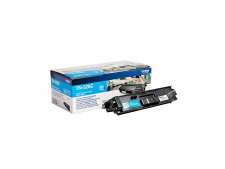 Toner Oryginalny Brother TN-326C Turkusowy