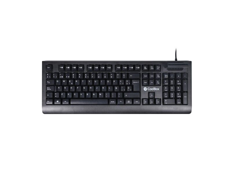 Klawiatura CoolBox COO-TEC04DNI Czarny Qwerty Hiszpańska