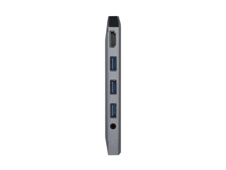 HUB USB Aisens ASUC-9P001-GR Szary 100 W (1 Sztuk)