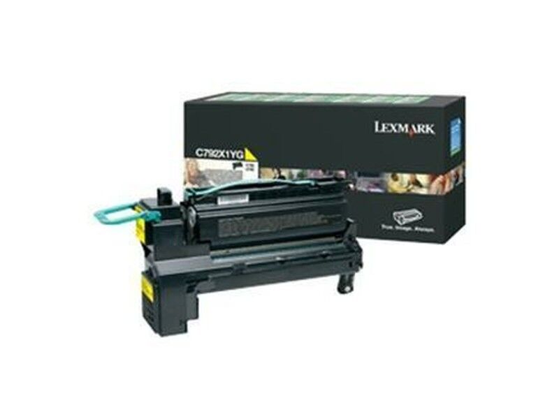 Toner Lexmark C792X1YG Żółty