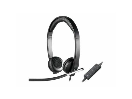 Słuchawki nauszne Logitech H650E Czarny
