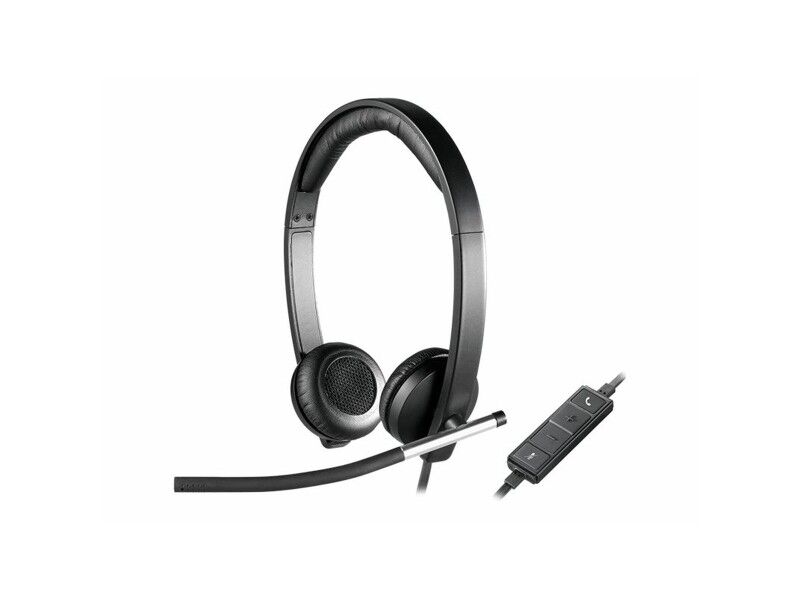 Słuchawki nauszne Logitech H650E Czarny