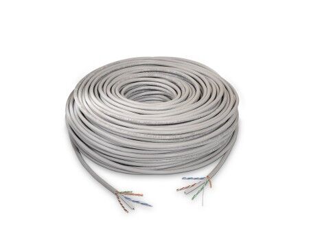 Kabel Sieciowy Sztywny UTP Kategoria 6 Aisens A135-0262 Szary 305 m
