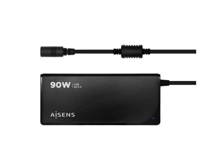Ładowarka do Laptopa TooQ ASLC-90WAUTO-BK 90 W Uniwersalny