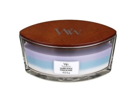 Świeczka Zapachowa Woodwick Trilogy Ellipse Calming Retreat