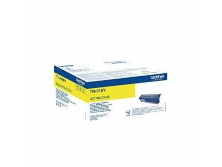 Toner Oryginalny Brother TN-910Y Żółty Czarny