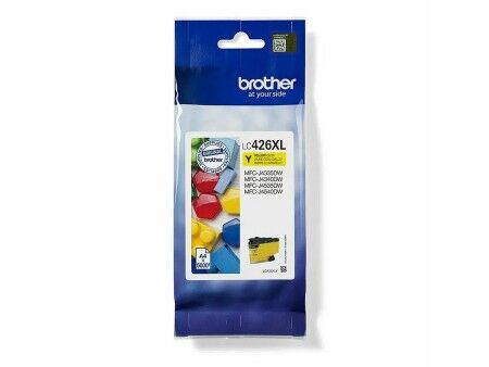 Oryginalny Wkład Atramentowy Brother LC-426XLY Żółty