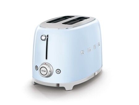 Toster Smeg TSF01PBEU Stal nierdzewna Vintage Niebieski Lata 50 950 W
