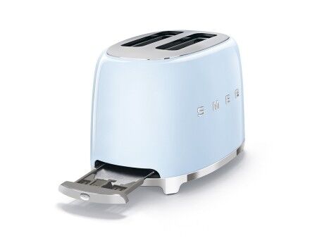 Toster Smeg TSF01PBEU Stal nierdzewna Vintage Niebieski Lata 50 950 W