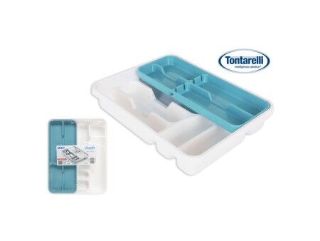 Organizer na Sztućce Tontarelli Mixy 31 x 39,5 x 7 cm (12 Sztuk)