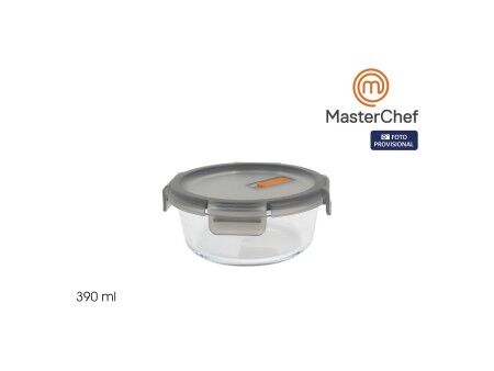 Hermetyczne pudełko na lunch MasterChef Okrągła (12 Sztuk)