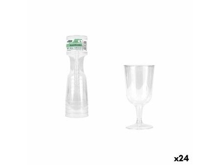 Kieliszek do wina Algon 200 ml 5 Części (24 Sztuk)