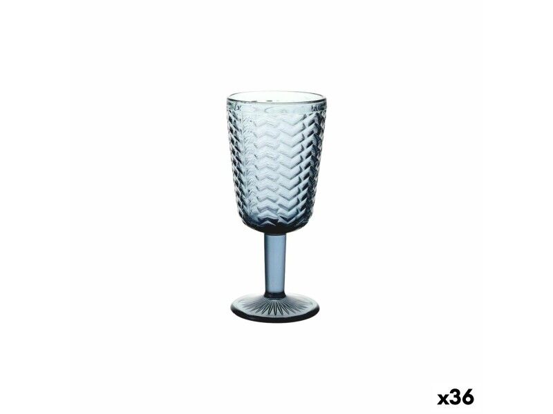 Kieliszek do wina La Mediterránea Spica Niebieski (36 Sztuk)