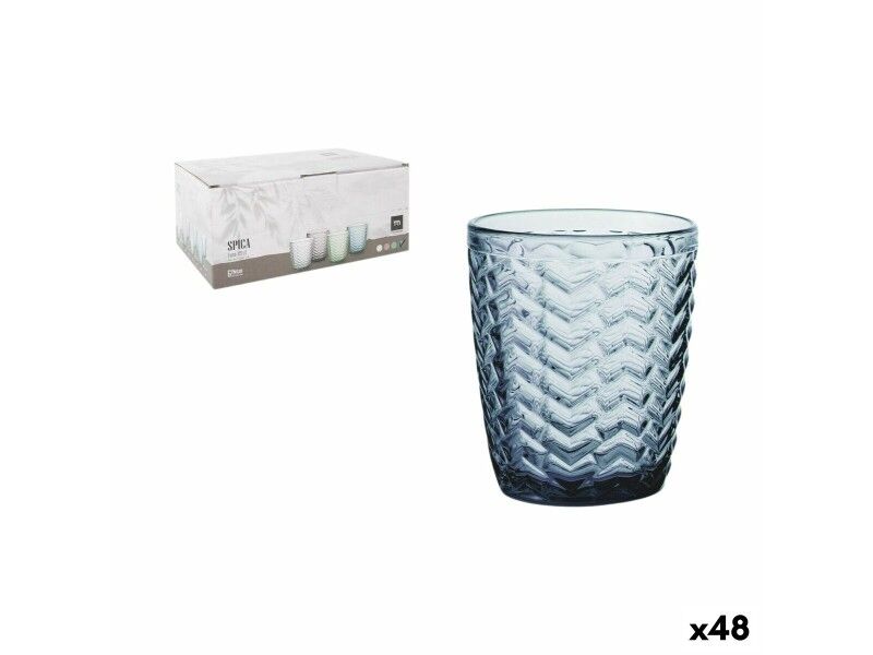 Szklanka wody La Mediterránea Spica Niebieski (48 Sztuk)