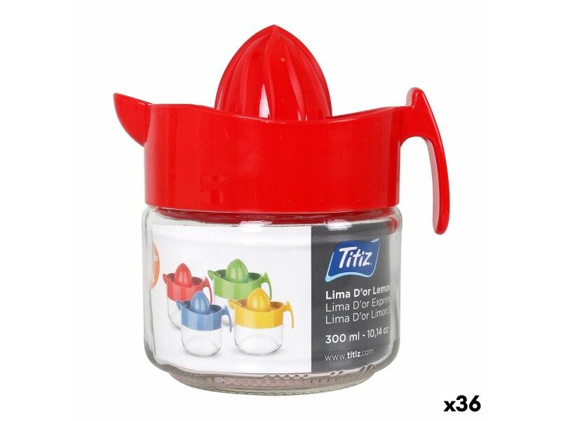 Wyciskacz do cytrusów Titiz Szkło 0,3 L 10 x 18 x 12 cm (36 Sztuk)