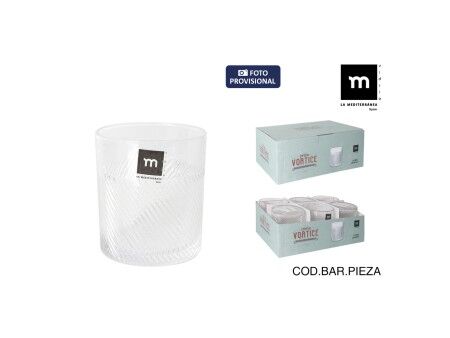 Szklanka wody La Mediterránea Vortice (48 Sztuk)