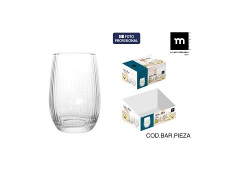 Szklanka wody La Mediterránea Nalon fiber (36 Sztuk)