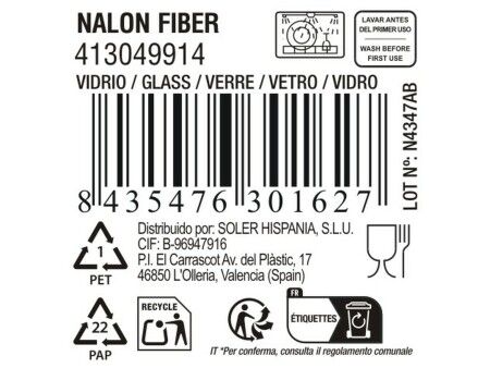 Szklanka wody La Mediterránea Nalon fiber (36 Sztuk)