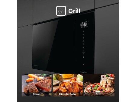 Mikrofalówka z Grillem Hisense Czarny 900 W 25 L