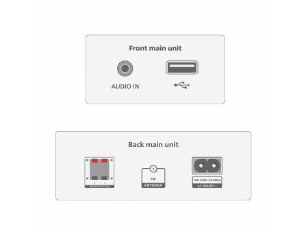 Miniwieża Hi-fi Philips TAM3205M2/12