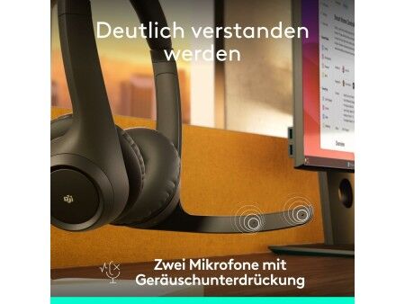 Słuchawki Logitech 981-001458 Czarny