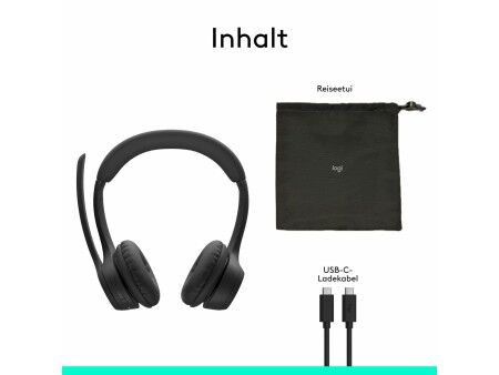 Słuchawki Logitech 981-001458 Czarny