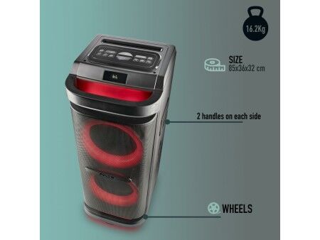 Głośnik Bluetooth Przenośny NGS WILDSPACE2 Czarny