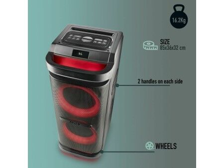 Głośnik Bluetooth Przenośny NGS WILDSPACE2 Czarny