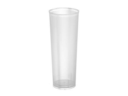 Zestaw szklanek wielokrotnego użytku Algon Rura Przezroczysty 10 Części 300 ml (50 Sztuk)