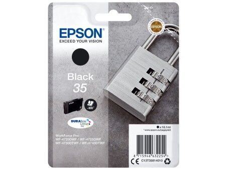 Oryginalny Wkład Atramentowy Epson C13T35814010 (16,1 ml) Czarny