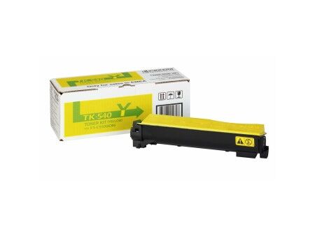 Toner Oryginalny Kyocera TK-540Y Żółty Czarny