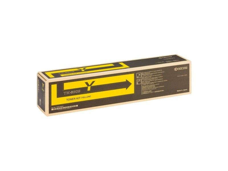 Toner Oryginalny Kyocera TK-8505Y Żółty Czarny