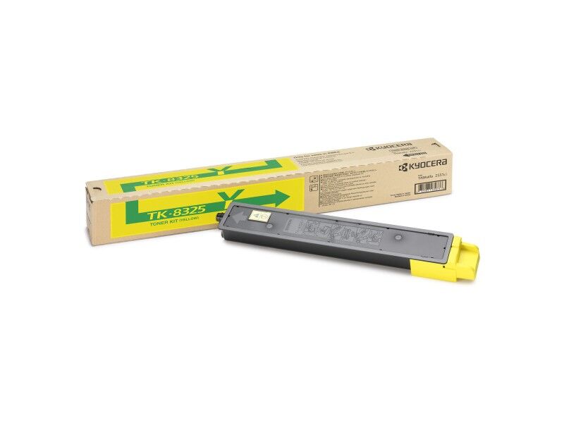 Toner Oryginalny Kyocera TK-8325Y Żółty Czarny