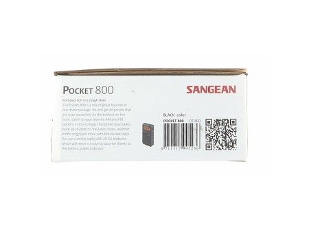 Przenośne Radio Cyfrowe Sangean SDT800BK